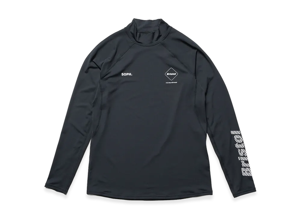 F.C.Real Bristol Underlayer Mockneck Top "Black"