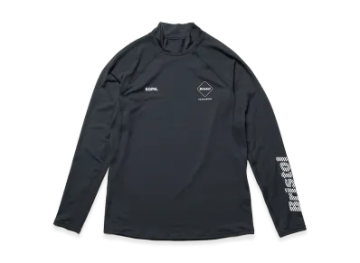 F.C.Real Bristol Underlayer Mockneck Top "Black"