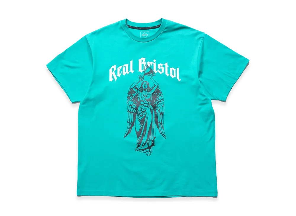 F.C.Real Bristol Goddess Tee "Turquoise"