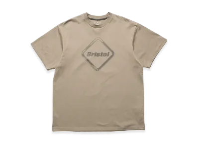 F.C.Real Bristol Shadow Emblem Tee "Greige"
