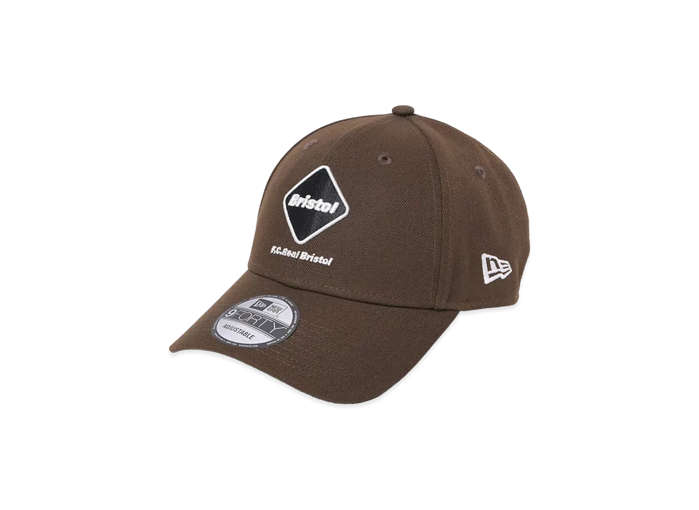 F.C.Real Bristol New Era Emblem 9Forty Cap "Brown"
