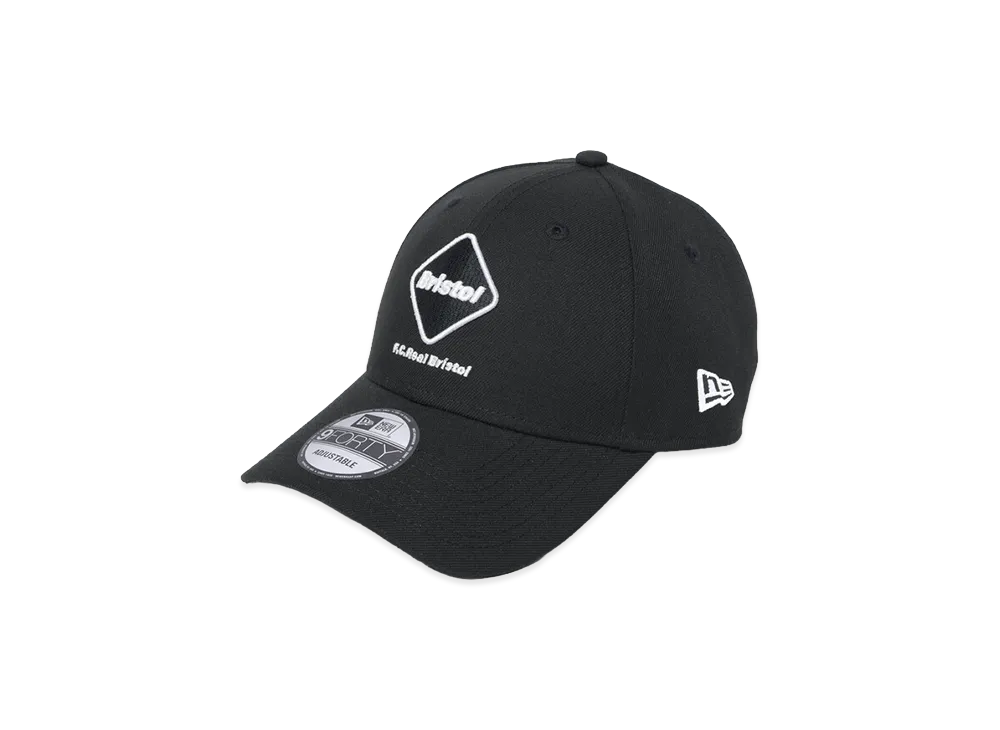 F.C.Real Bristol New Era Emblem 9Forty Cap "Black"
