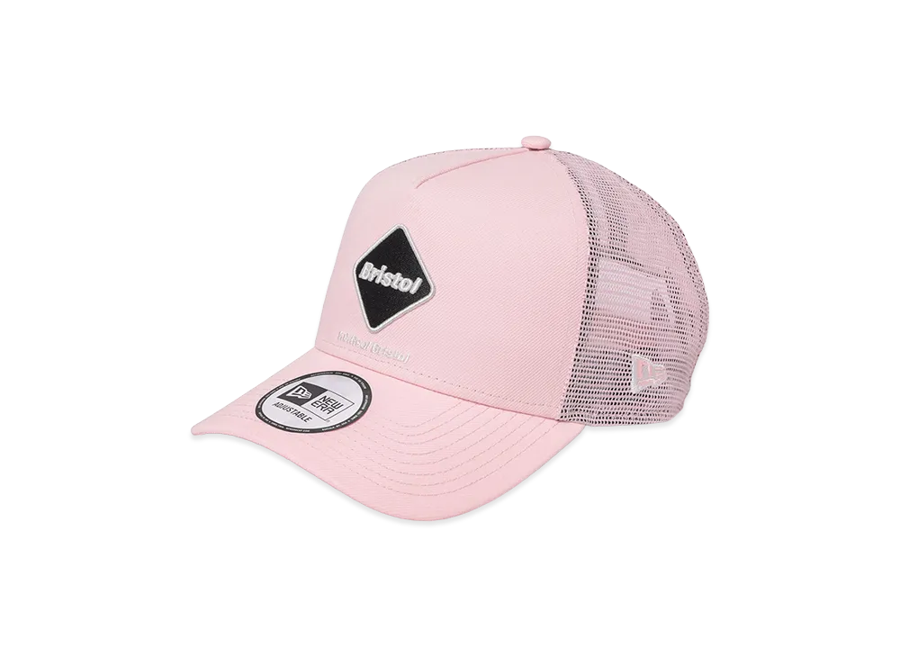 F.C.Real Bristol New Era Emblem Mesh Cap "Pink"