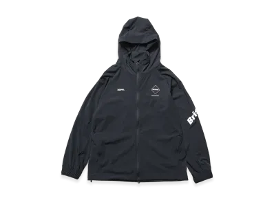F.C.Real Bristol Cordura 4-Way Stretch Ventilation Hoodie "Black"