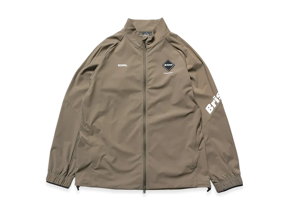 F.C.Real Bristol Cordura 4-Way Stretch Ventilation Jacket "Greige"