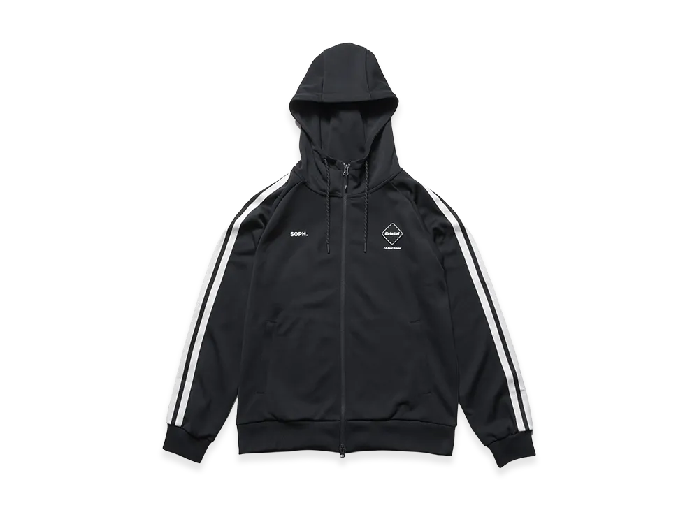 F.C.Real Bristol Training Track Zip-Up Hoodie "Black"
