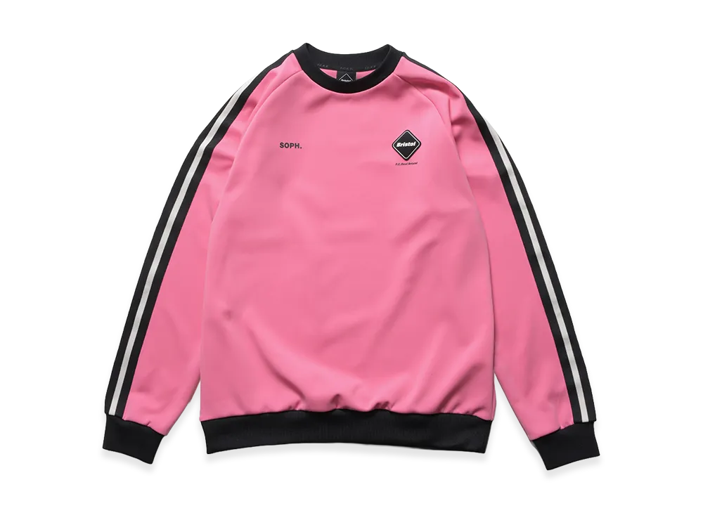 F.C.Real Bristol Training Track Crewneck Top "Pink"