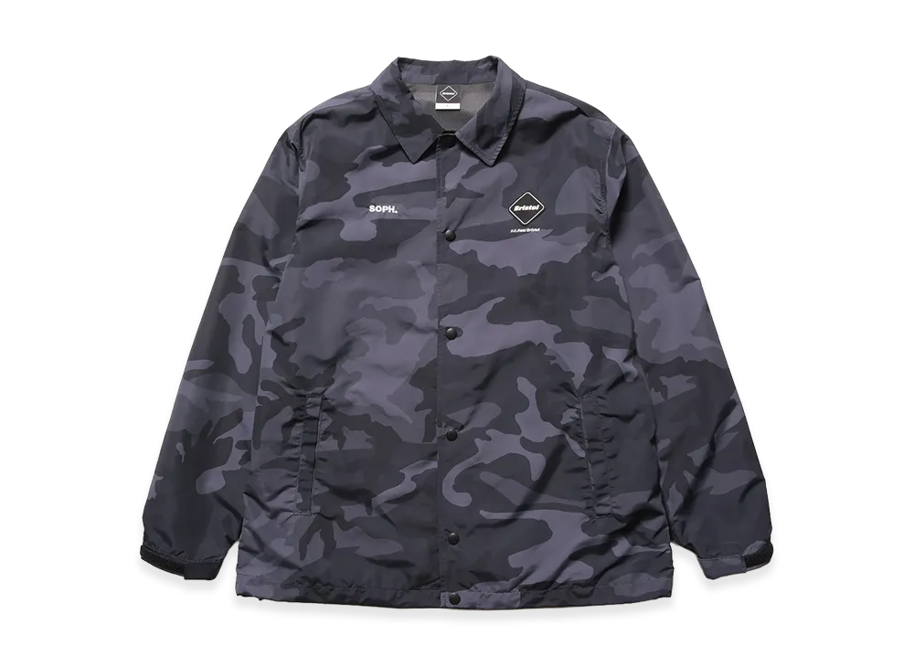 F.C.Real Bristol Supplex Nylon Coach Jacket "Camouflage"