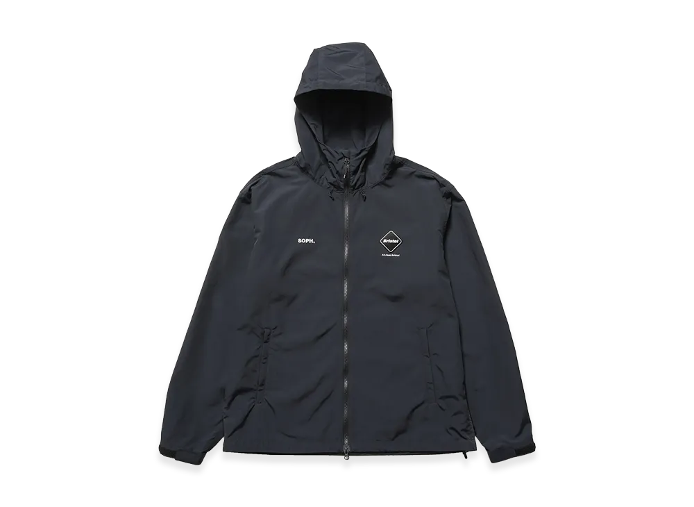 F.C.Real Bristol Supplex Nylon Hooded Blouson "Black"