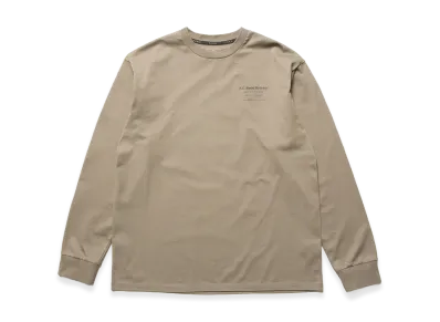 F.C.Real Bristol Spirit L/S Tee "Greige"