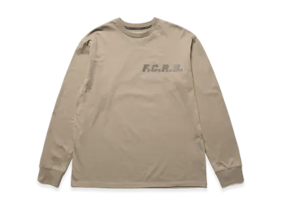 F.C.Real Bristol Shadow Emblem L/S Tee "Greige"