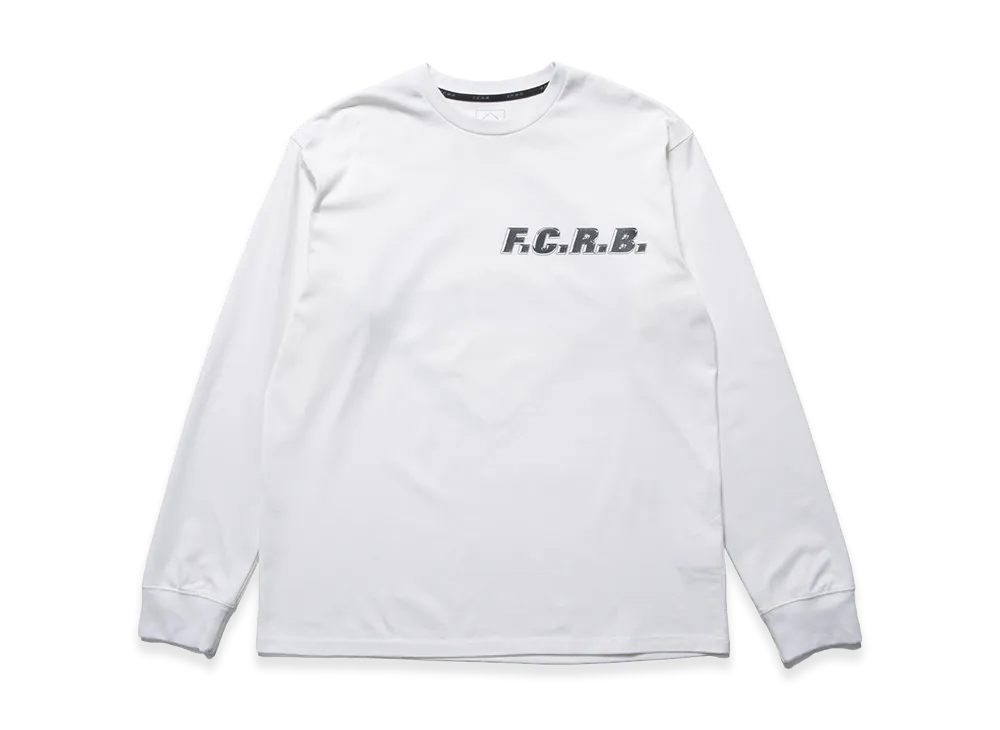 F.C.Real Bristol Shadow Emblem L/S Tee "White"