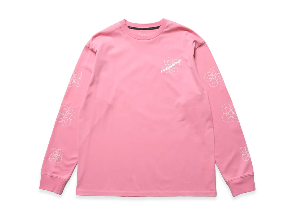F.C.Real Bristol 56Stars L/S Tee "Pink"