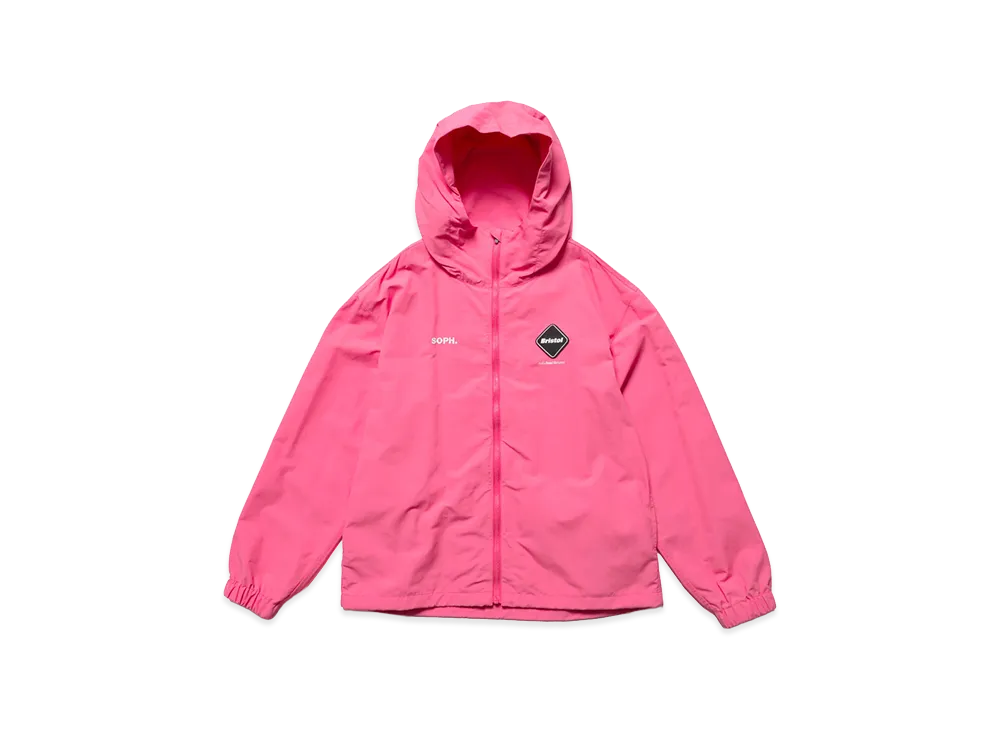 F.C.Real Bristol Kids Supplex Nylon Hooded Blouson "Pink"