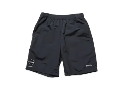 F.C.Real Bristol Kids Supplex Nylon Easy Shorts "Black"