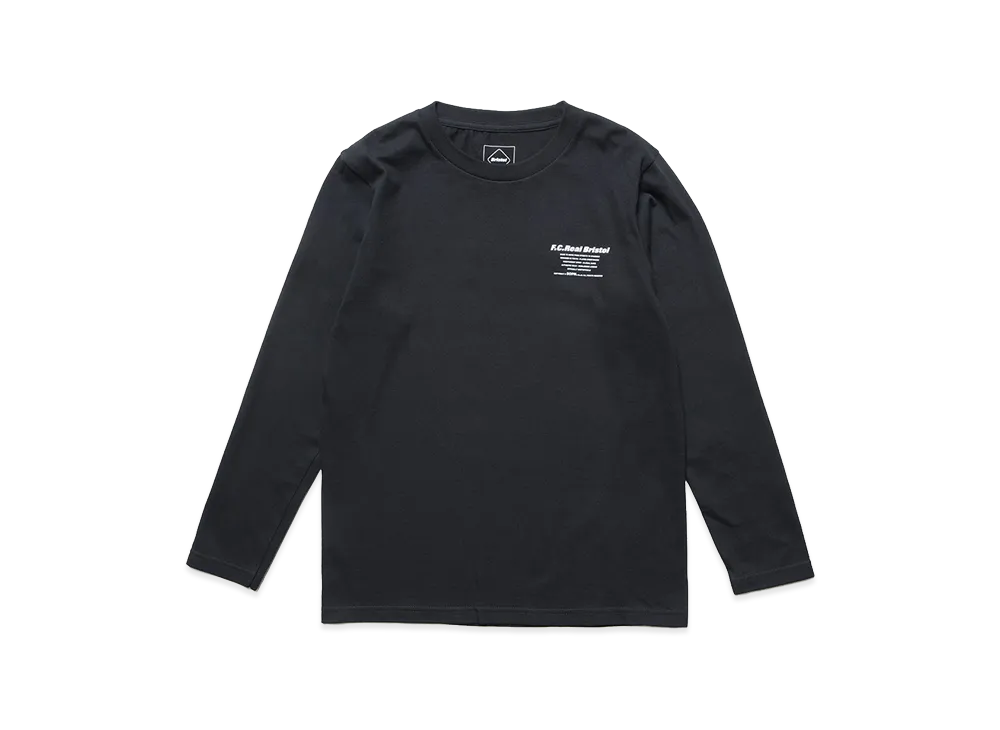 F.C.Real Bristol Kids Spirit L/S Tee "Black"