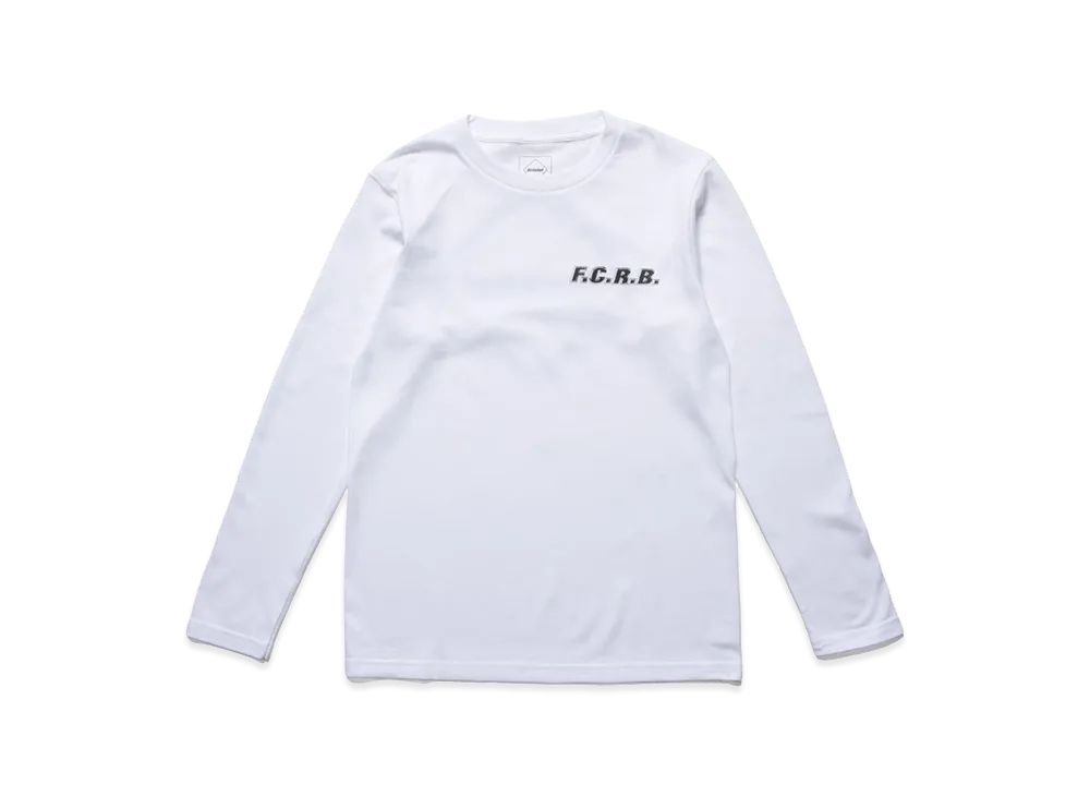F.C.Real Bristol Kids Shadow Emblem L/S Tee "White"