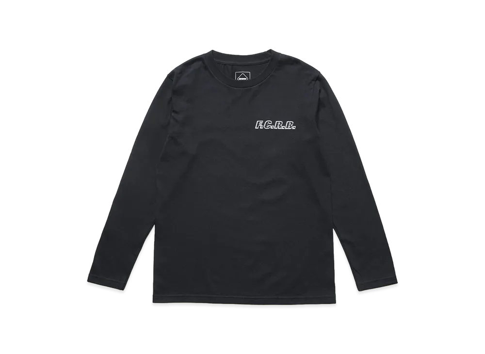 F.C.Real Bristol Kids Shadow Emblem L/S Tee "Black"