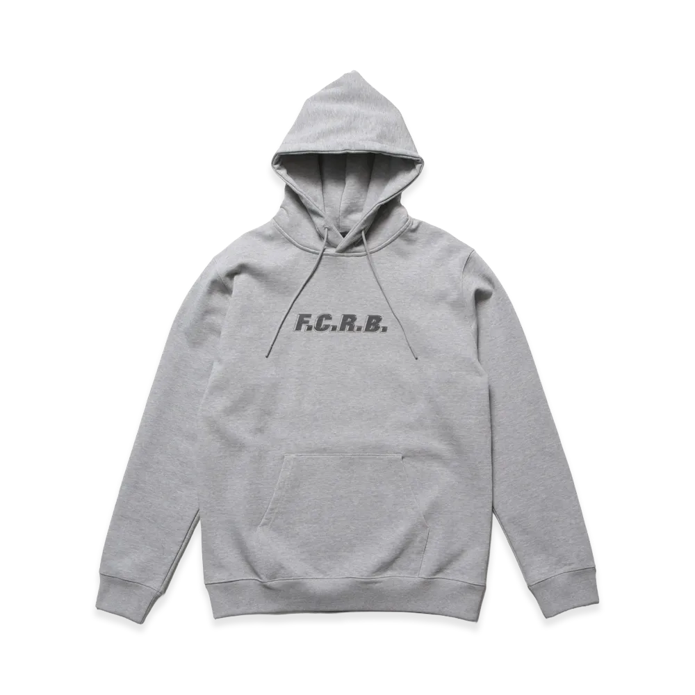 F.C.Real Bristol Shadow Emblem Sweat Hoodie "Gray"