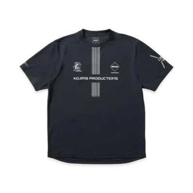 F.C.Real Bristol x KOJIMA PRODUCTIONS Activity Game Shirts "Black"