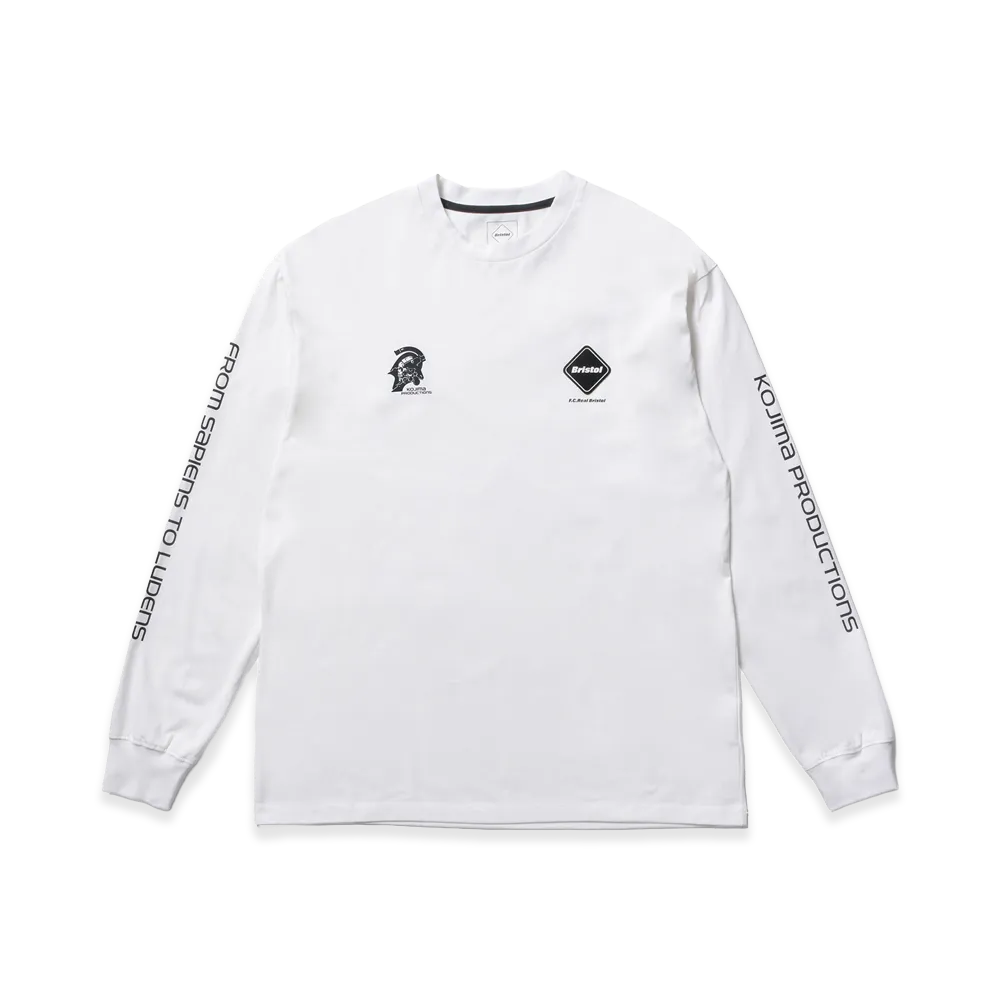F.C.Real Bristol x KOJIMA PRODUCTIONS Activity LS Tee "White"