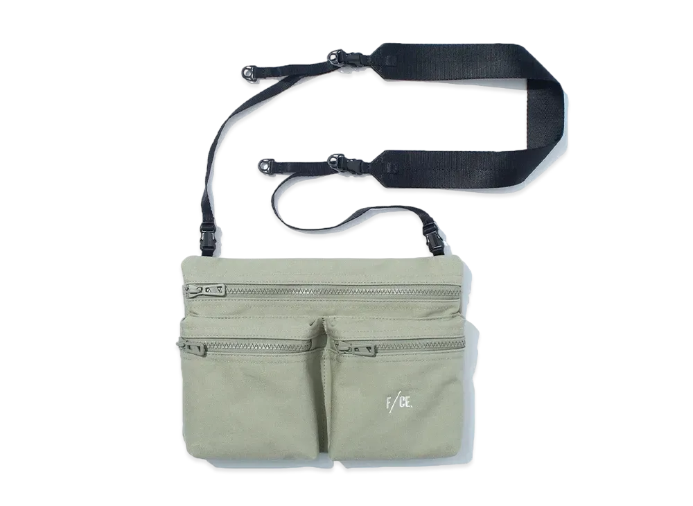 F/CE. W.R Canvas Sacoche "Sage Green"