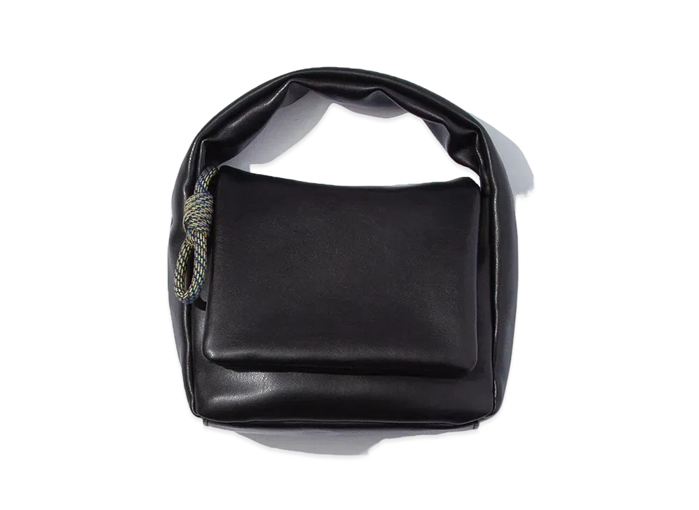 F/CE. Tech Leather Mini Pouch "Black"