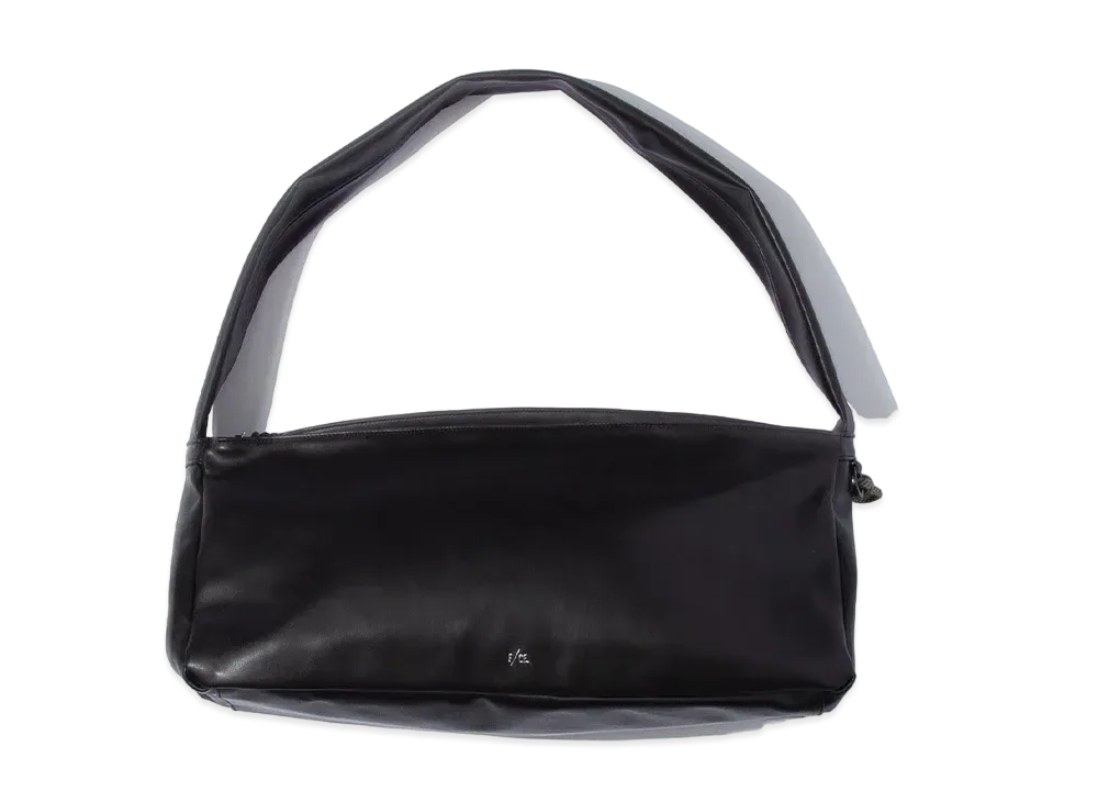F/CE. Tech Leather News Paper Bag "Black"