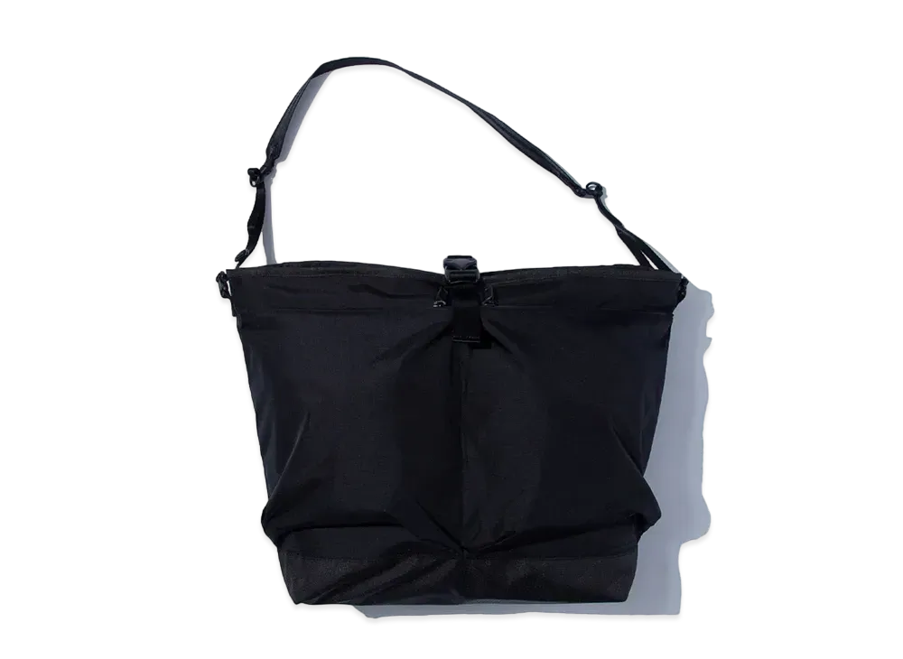 F/CE. Lightweight Courier Shoulder Bag "Black"