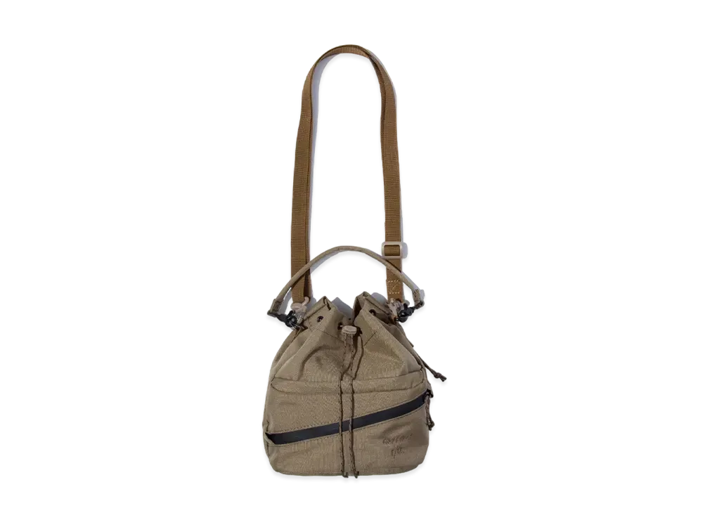 F/CE. x Gramicci 2Way Drawstring Bag "Coyote"