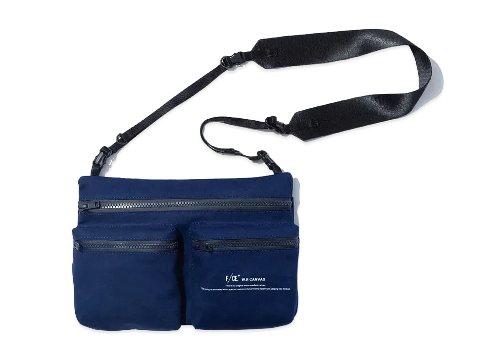 F/CE. W.R Canvas Sacoche "Navy"