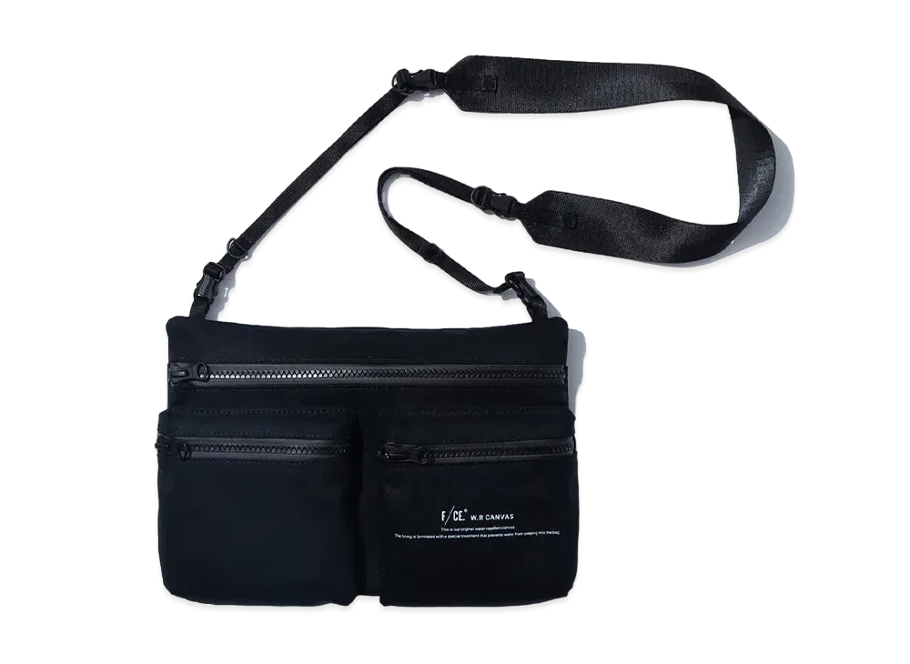 F/CE. W.R Canvas Sacoche "Black"
