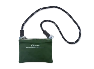 F/CE. W.R Canvas Mini Clutch "Green"