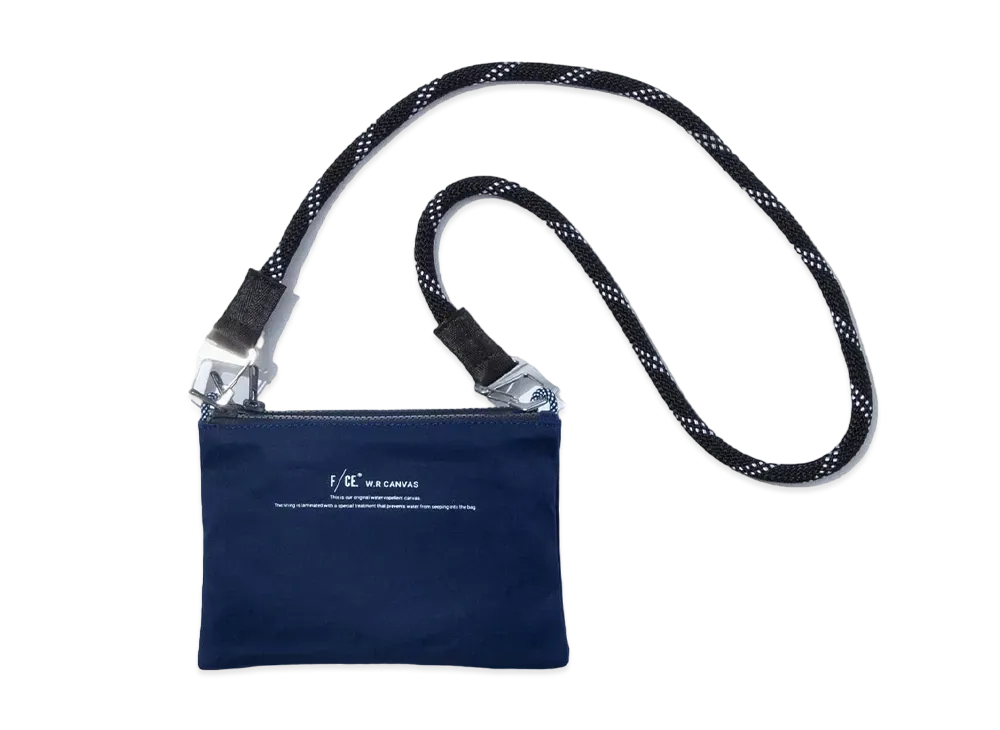 F/CE. W.R Canvas Mini Clutch "Navy"