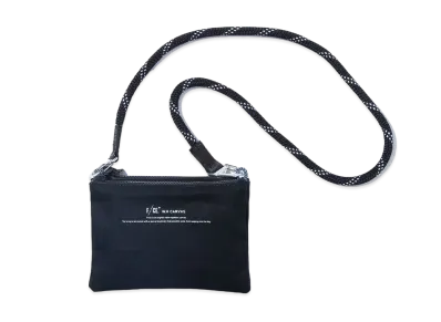 F/CE. W.R Canvas Mini Clutch "Black"