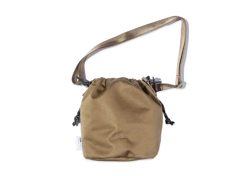 F/CE. Satin Draw String "Camel"