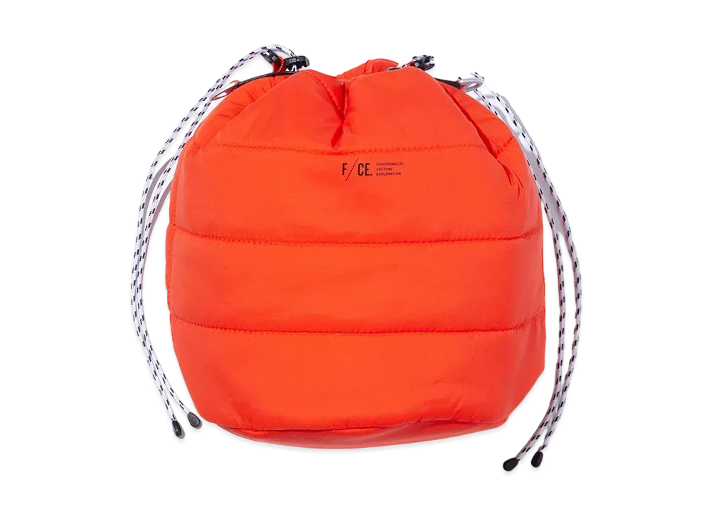 F/CE. W.R Padding Draw String Bag "Orange"
