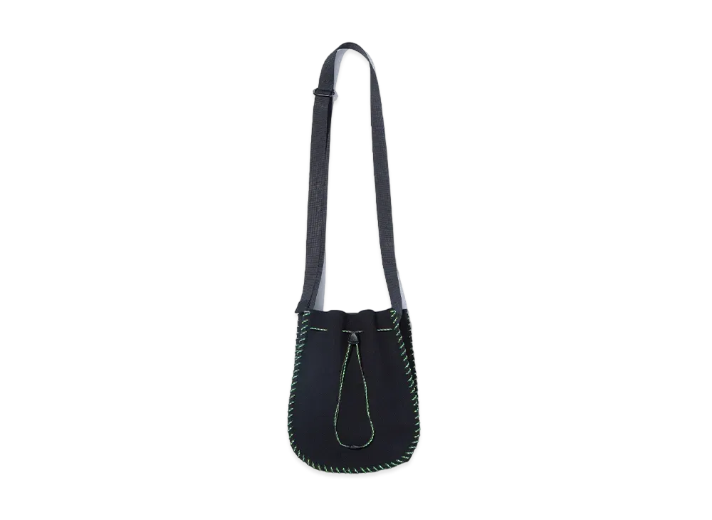 F/CE. Tech Suede Purse "Black"