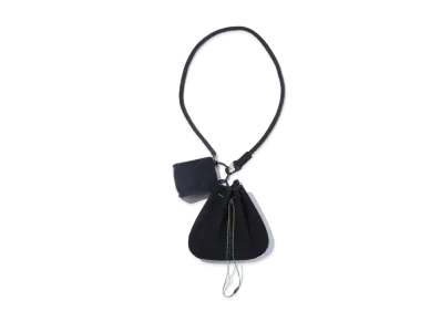 F/CE. Tech Suede Chain Purse "Black"