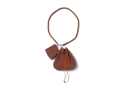 F/CE. Tech Suede Chain Purse "Camel"