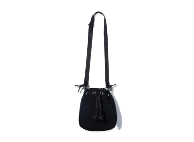 F/CE. Tech Suede Draw String Bag "Black"