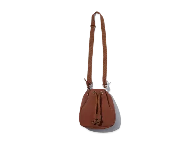 F/CE. Tech Suede Draw String Bag "Camel"