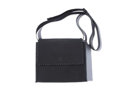 F/CE. Tech Suede Shoulder Bag "Black"