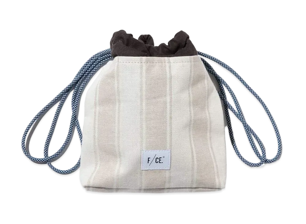 F/CE. W.R Linen Purse "Charcoal"