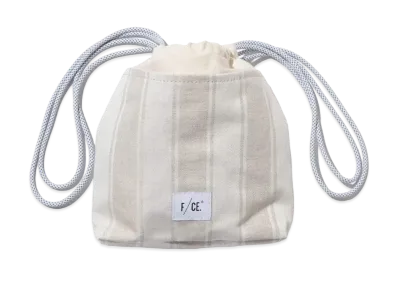 F/CE. W.R Linen Purse "Ivory"