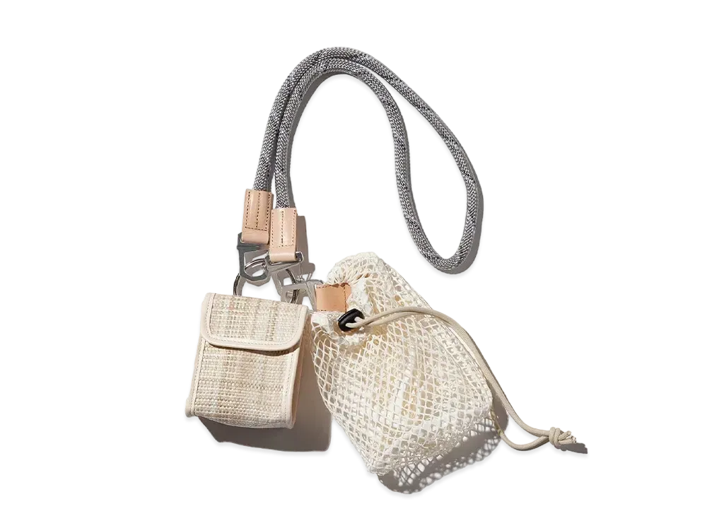 F/CE. W.R Panama Chain Purse "Ivory"