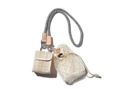 F/CE. W.R Panama Chain Purse "Ivory"
