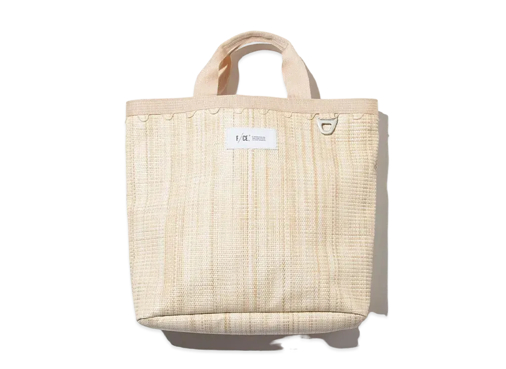 F/CE. W.R Panama Tote "Ivory"
