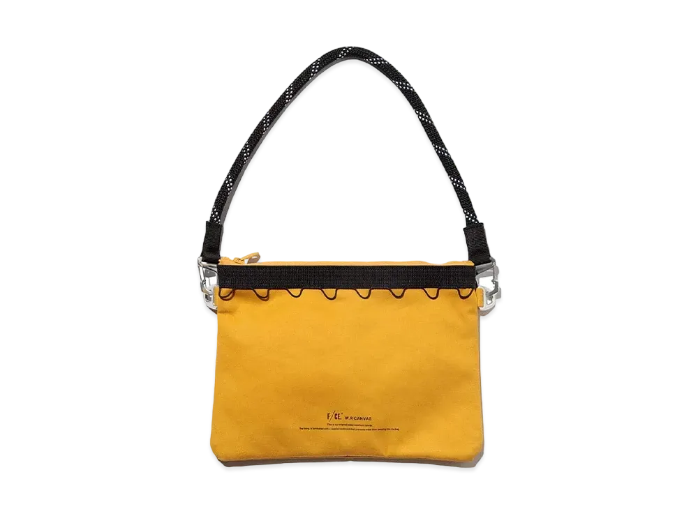 F/CE. W.R Canvas Clutch "Yellow"