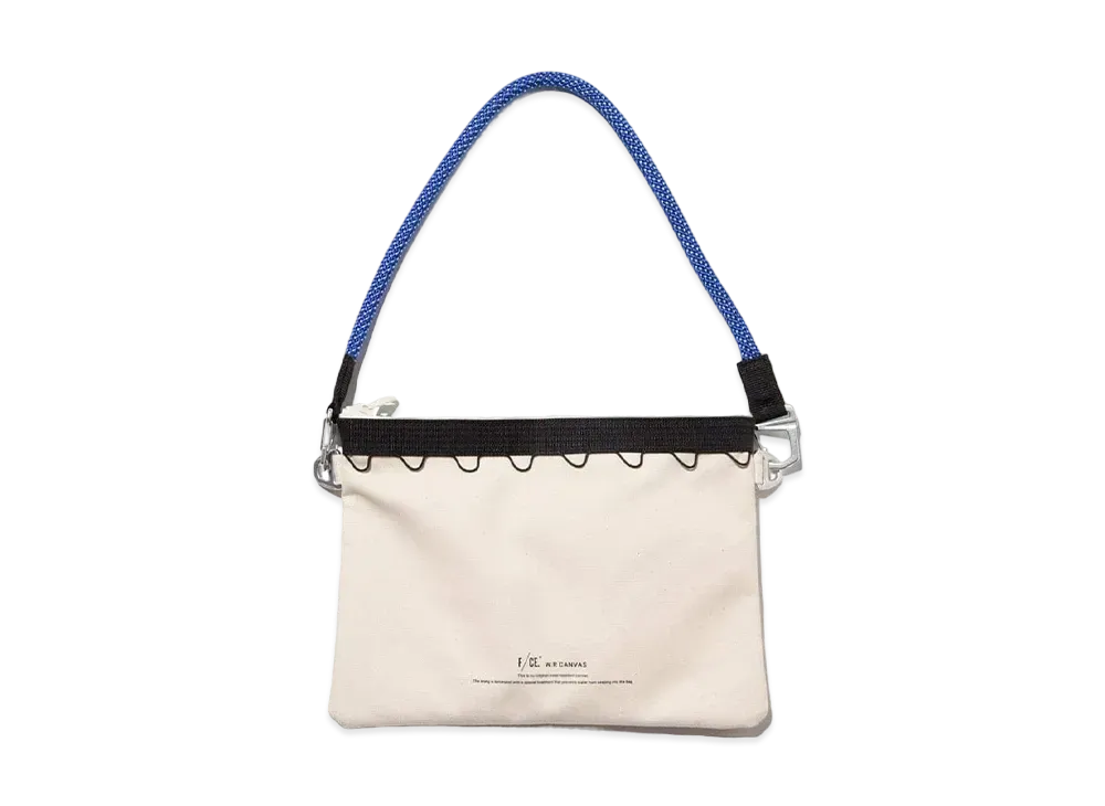 F/CE. W.R Canvas Clutch "Ivory"